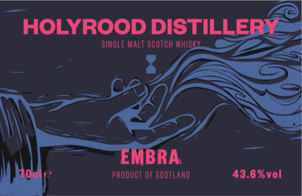 Embra Single Malt Scotch Whisky front label